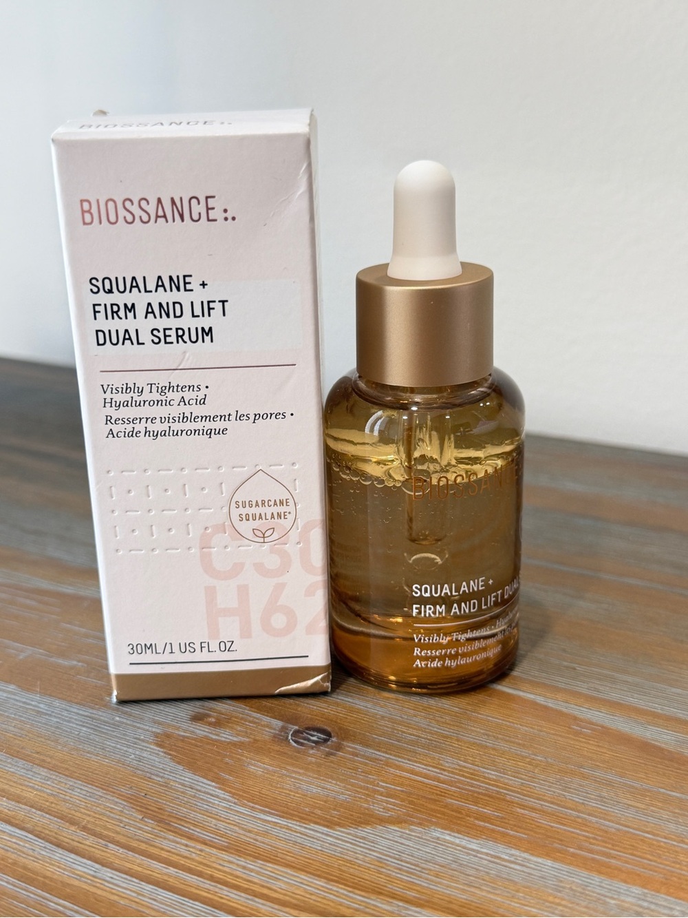 Biossance Squalane Firm and Lift Face Serum